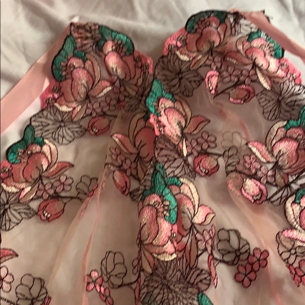 Very nice multi color lingerie one piece size3x